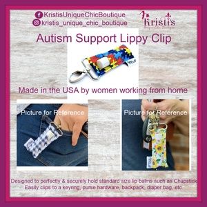 Autism Support Lippy Clip